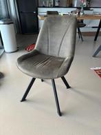 Leenbakker Eetkamer Stoelen x4 olijv, Ophalen, Kunststof, Overige kleuren, Zo goed als nieuw