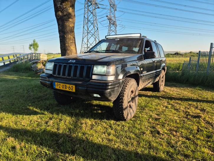 2x Jeep Grand Cherokee 1997 1998 5.2 5.9 v8 4x4 automaat, Auto's, Jeep, Particulier, 4x4, Centrale vergrendeling, Climate control