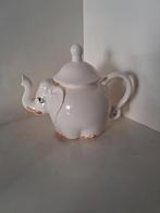 Zeldzame Vintage Witte Olifant Theepot | National Silver Co., Antiek en Kunst, Ophalen of Verzenden