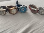 Merkhorloges - Bied per stuk!, Sieraden, Tassen en Uiterlijk, Horloges | Heren, Overige materialen, Polshorloge, Ophalen, Overige merken