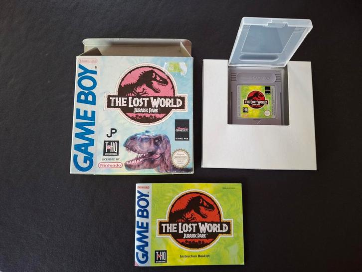 Jurassic park the lost world - Gameboy classic - CIB, Spelcomputers en Games, Games | Nintendo Game Boy, Gebruikt, Avontuur en Actie