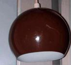E.S. Horn bruine Eyeball lamp. Denemarken., Huis en Inrichting, Lampen | Hanglampen, Ophalen of Verzenden, Zo goed als nieuw, Minder dan 50 cm