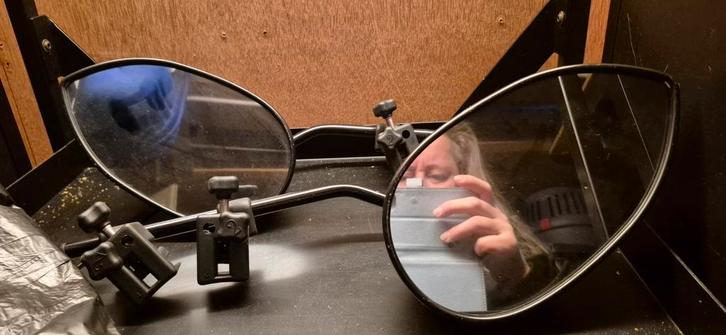 Caravan spiegels - set, Caravans en Kamperen, Caravan accessoires, Gebruikt, Ophalen