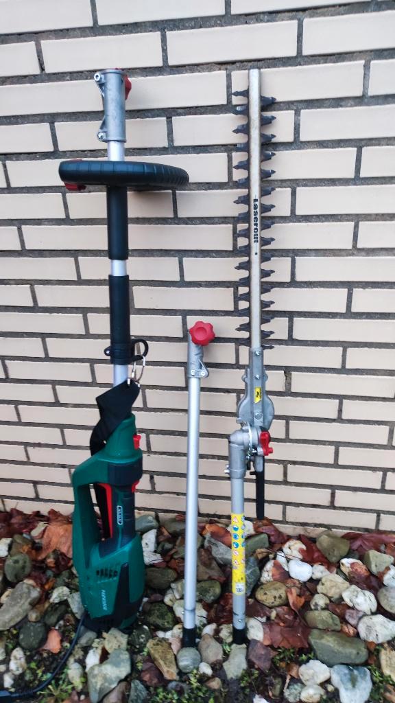 telescopische heggeschaar, Tuin en Terras, Heggenscharen, Gebruikt, Elektrisch, Ophalen