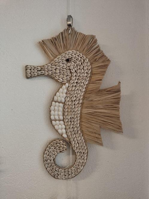 Zeepaardje hanger schelpjes, Huis en Inrichting, Woonaccessoires | Wanddecoraties, Nieuw, Ophalen of Verzenden