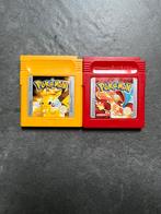 Pokemon Yellow + Pokemon Red (Ophalen in Zonhoven), Avontuur en Actie, 1 speler, Ophalen of Verzenden, Zo goed als nieuw