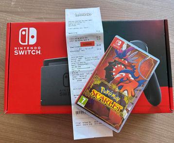Nintendo switch met spel beschikbaar voor biedingen