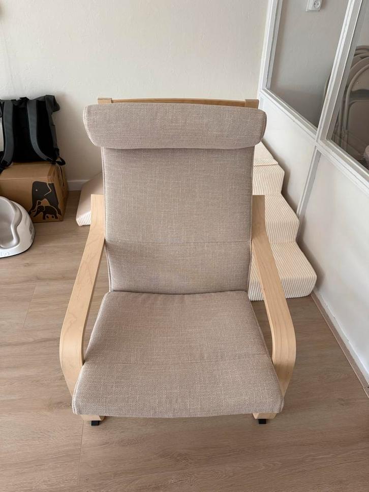IKEA Fauteuil - Zo goed als nieuw (nieuw €119,-), Huis en Inrichting, Stoelen, Zo goed als nieuw, Eén, Hout, Overige kleuren, Ophalen