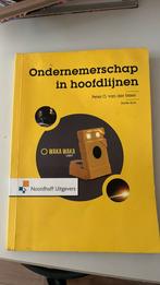 Peter van der Meer - Ondernemerschap in hoofdlijnen, Sociale wetenschap, Ophalen of Verzenden, Zo goed als nieuw, Peter van der Meer