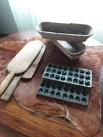 bonbon mallen waskloppers en bannetons, Antiek en Kunst, Antiek | Keukenbenodigdheden, Ophalen of Verzenden