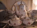 Koffieservies Wunsiedel Bavaria met roze roosjes + meer, Ophalen of Verzenden