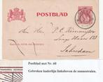 Postblad 5 cent met plaatfout. Zie afbeelding., Ophalen of Verzenden, Brief