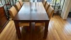 Eettafel acacia hout, Huis en Inrichting, Tafels | Eettafels, Ophalen, Gebruikt, 100 tot 150 cm, 200 cm of meer