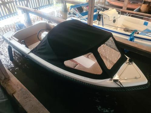 Sloep, Watersport en Boten, Sloepen, Zo goed als nieuw, Tot 10 pk, 3 tot 6 meter, Buitenboordmotor, Benzine, Polyester, Ophalen