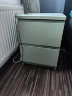 Groene Malm nachtkastjes Ikea, Ophalen of Verzenden, Gebruikt, Modern