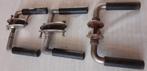 Oude deurkrukken etc, Ophalen of Verzenden, Gebruikt, Koper of Messing, Klink of Kruk