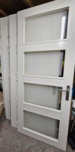 Diverse opdek binnendeuren met klink en scharnieren, Ophalen, Binnendeur, 215 cm of meer