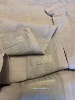 Linnen gordijnen - 2 stuks, Huis en Inrichting, Ophalen, Overige maten, Beige, Overige typen