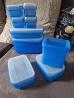 Tupperware swing boxen. Lade box.Mooie set, Ophalen of Verzenden, Zo goed als nieuw, Blauw, Bus of Trommel