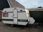 Chateau 364 enkelas caravan retro oldtimer 1983, Caravans en Kamperen, Caravans, Koelkast, Omvormbare zithoek, Particulier, 4 tot 5 meter
