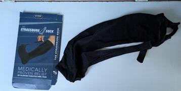 Zwarte Strassburg sock tegen hielspoor Large beschikbaar voor biedingen