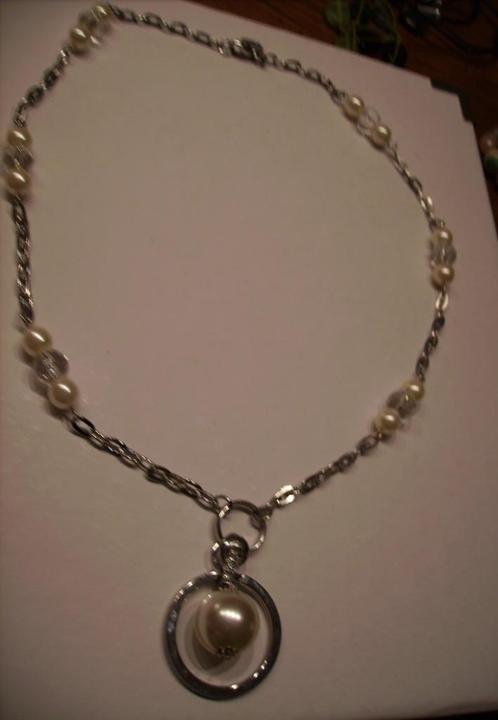 ketting met hanger, Sieraden, Tassen en Uiterlijk, Kettingen, Nieuw, Overige materialen, Zilver, Met hanger, Ophalen of Verzenden