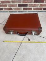 Oude vitrage koffer, Ophalen, Gebruikt, Leer, 70 cm of meer