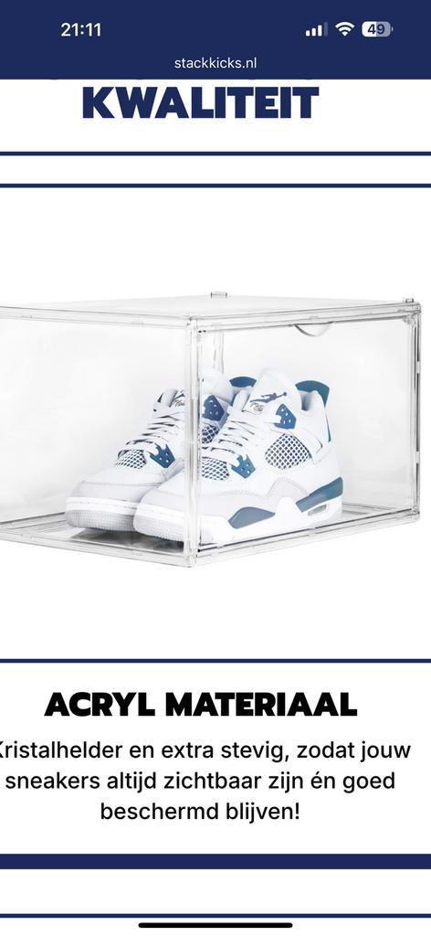 Stackkicks Sneakerbox - 10 stuks. Nieuw in doos!, Huis en Inrichting, Kasten | Schoenenkasten, Nieuw, Ophalen of Verzenden