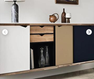 Design Dressoir X-module Kvik Prato met Schuifpanelen beschikbaar voor biedingen