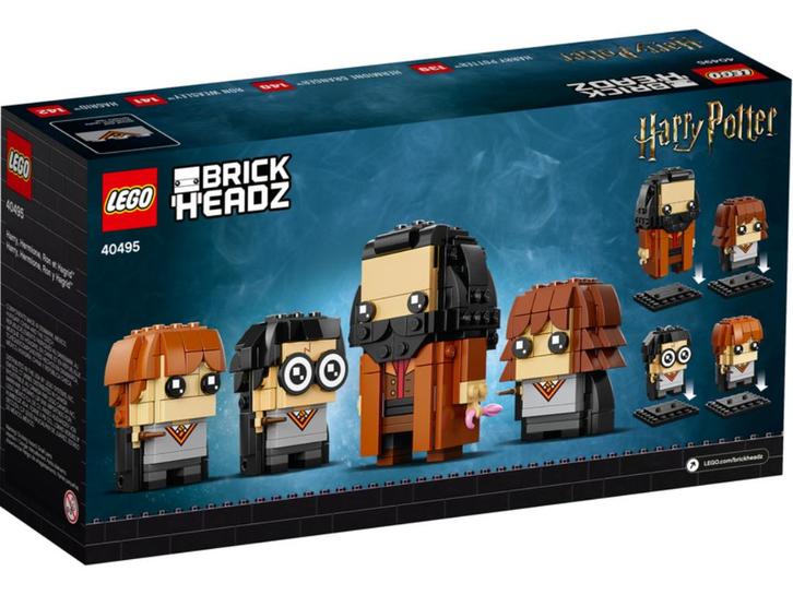 40495 LEGO BrickHeadz: Harry, Hermelien, Ron & Hagrid, Kinderen en Baby's, Speelgoed | Duplo en Lego, Nieuw, Lego, Complete set