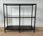 Ikea Stellingkast Vittsjo /Vitssjö, Huis en Inrichting, Tafels | Sidetables, Ophalen, 100 tot 150 cm, Zo goed als nieuw, Glas