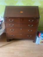 Secretaire mahonie, Huis en Inrichting, Ophalen, Gebruikt