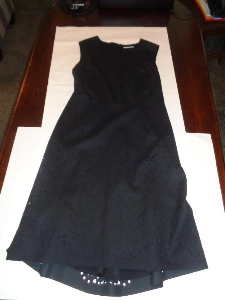 STRENESSE zwart jurkje met broderie rok, Kleding | Dames, Jurken, Nieuw, Maat 42/44 (L), Zwart, Knielengte, Ophalen of Verzenden
