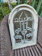 Brocante spiegel, decoratie, Ophalen, Rechthoekig, 50 tot 75 cm, Minder dan 100 cm
