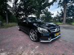 Mercedes-Benz C-Klasse C180 Sport Edition 1.6 Aut7 2017, Auto's, Automaat, 65 €/maand, 1800 kg, Zwart
