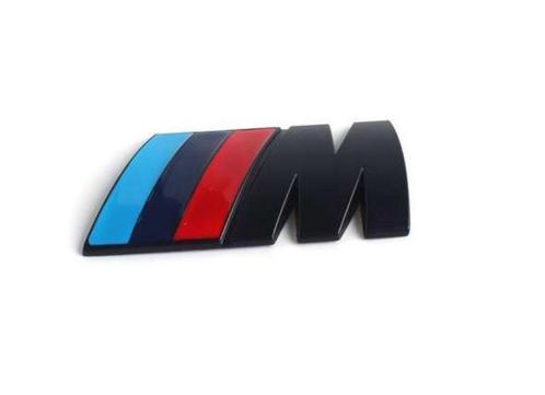 SET BMW M LOGO ZWART ZIJKANT, Auto-onderdelen, Carrosserie en Plaatwerk, Nieuw, Ophalen of Verzenden