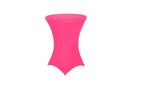 TE HUUR Stretchrok roze voor statafel Ø80 cm, Ophalen, Nieuw, Overige