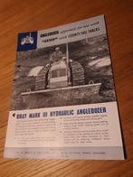 County /  fordson major / Bray angeldozer folder, Ophalen of Verzenden, Gelezen, Folder