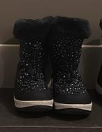 Zwarte snowboots maat 30 met bontrand, Ophalen of Verzenden, Gebruikt, Jongen of Meisje, Laarzen