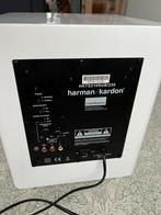 Harman Kardon HKTS210SUB/230, Audio, Tv en Foto, Luidsprekers, Subwoofer, Zo goed als nieuw, 120 watt of meer, Ophalen