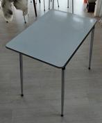 Formica tafel (bureau), 50 tot 100 cm, Metaal, Rechthoekig, Zo goed als nieuw