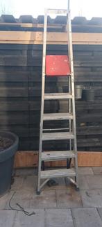 Ladder, Doe-het-zelf en Verbouw, Ladders en Trappen, Ladder, Gebruikt, Ophalen of Verzenden