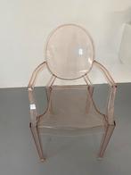 Kartell Louis Ghost stoel transparant oranje vleug, Huis en Inrichting, Stoelen, Ophalen, Gebruikt, Overige kleuren, Design