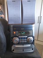 Philips radio cd 3wissrlaar2 cassette deck toren, Ophalen of Verzenden, Zo goed als nieuw, Philips