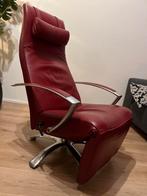 Jori brainbulder leder relaxfauteuil - mono move, Huis en Inrichting, Fauteuils, Ophalen, Zo goed als nieuw, Leer, 75 tot 100 cm