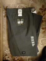 NIEUW met kaartjes DOCKERS chino ironFree Ruit grijs W42 L30, Verzenden, Nieuw, Overige maten, Grijs
