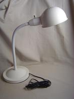 Wit metalen bureaulamp Format Ikea vintage, Huis en Inrichting, Lampen | Tafellampen, Minder dan 50 cm, Jaren 90, Gebruikt, Ophalen of Verzenden