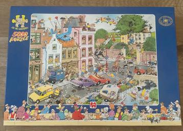 Prachtige Jan van Haasteren puzzel 5000 stuks VRIJDAG DE 13E beschikbaar voor biedingen