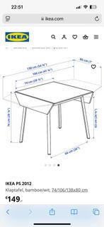 Tafel Ikea PS 2012 uitklapbaar, Ophalen, Gebruikt, 50 tot 100 cm, 150 tot 200 cm