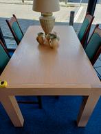 EETKAMER TAFEL eiken, Huis en Inrichting, Ophalen, Gebruikt, Onbekend, 4 tot 6 stoelen